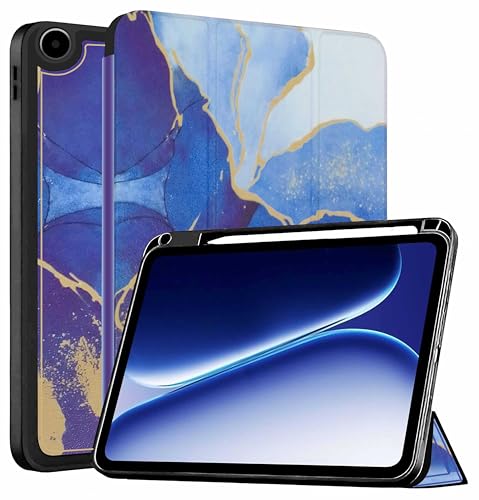 ProElite Cover for OnePlus Pad Go 2 12.1 inch Case, Soft Flexible Flip Case Cover for OnePlus Pad Go 2 12.1 inch Case with Pen Holder [Auto Sleep Wake Feature] [Recoil Series] - Ocean Blue