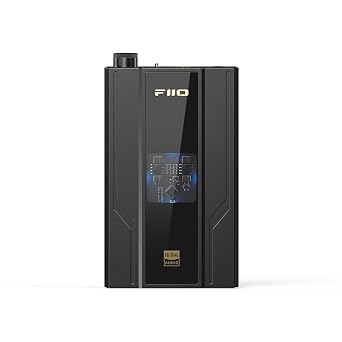 FIIO JadeAudio Q11 Headphone Amps Amplifier Portable High Resolution DAC DSD256 for Smartphones/PC/Laptop/Home/Car Audio Compatible with iOS/Android 3.5/4.4mm Output, Black