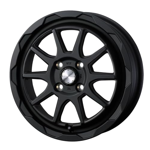 WEDS ADVENTURE MUD VANCE 06 14インチ 4H PCD100 4.5J +45 FULL MAT BLACK 【0040201】