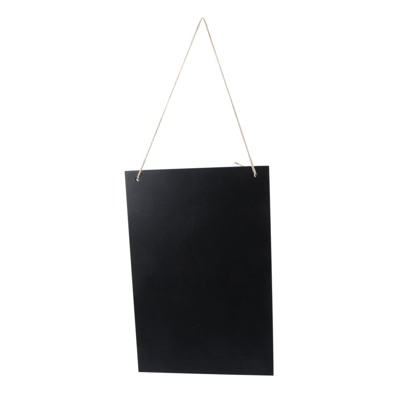 OSALADI Wooden Double Sided Wedding Blackboard Sign Rustic Frameless Chalkboard Message Board for Home Decor Teaching Board for Vintage Weddings and Events Black