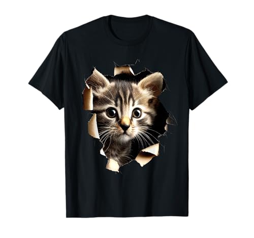 Katzen Motiv Kunst Cat Design Hauskatze Miau...