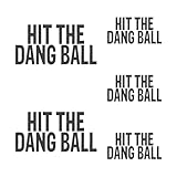 Hit The Dang Balls Sock For Grandma