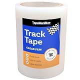 Track Day Tape - 6 Inch x 100 Foot Roll, Made in USA, Clear Self-Adhesive Paint ...