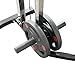 Fitvids Multi-Function Adjustable Power Cage with J-Hooks, Safety Straps and Optional LAT Pulldown Attachment and Cable Crossover, Cable Crossover Only Black