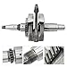 Buxatina 2204729 Crankshaft & Connecting Rod Kit for Polaris RZR 570 2012-2017, for ACE 570 2016-2017, for Ranger 570 Sportsman 570 2014-2017 Crankshaft Assembly Replace# 1204465 1205024