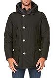WOOLRICH Jacke ARTIC PARKA BLU, WOCPS2476 CN01- MLB, mit Kapuze, Reißverschluss und Knöpfen, aus Schneefutter, Füllung Entenfedern.