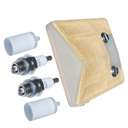 Kit filtre à air et bougie pour préparer votre tronçonneuse 266 288 aux travaux de bois