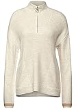 Street One Damen A302026 Strickpullover, Dream White Melange, 38