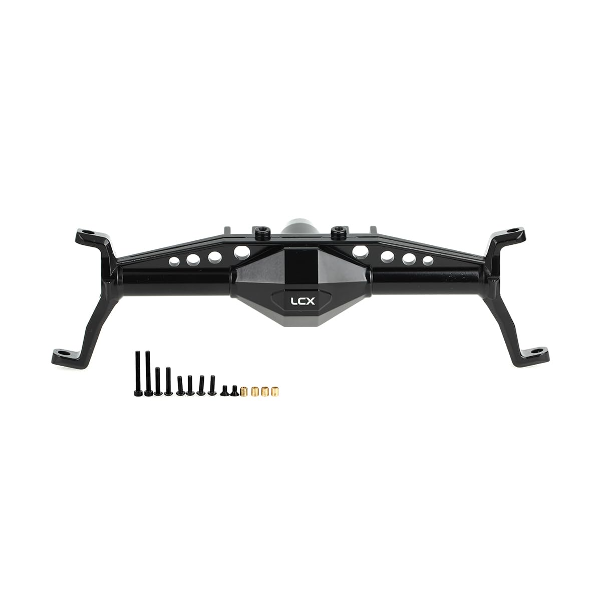 LCX Racing 1/10th RC Crawler Car CNC Machined Front Axle Housing Case for Axial Capra UTB10, Upgrades Parts Accessories