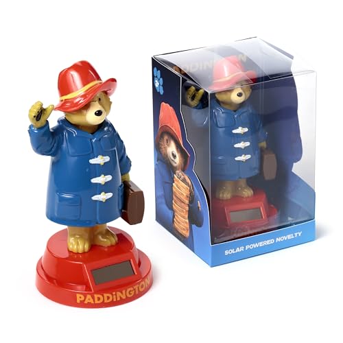 Paddington - Figura de oso solar con capa azul, base roja