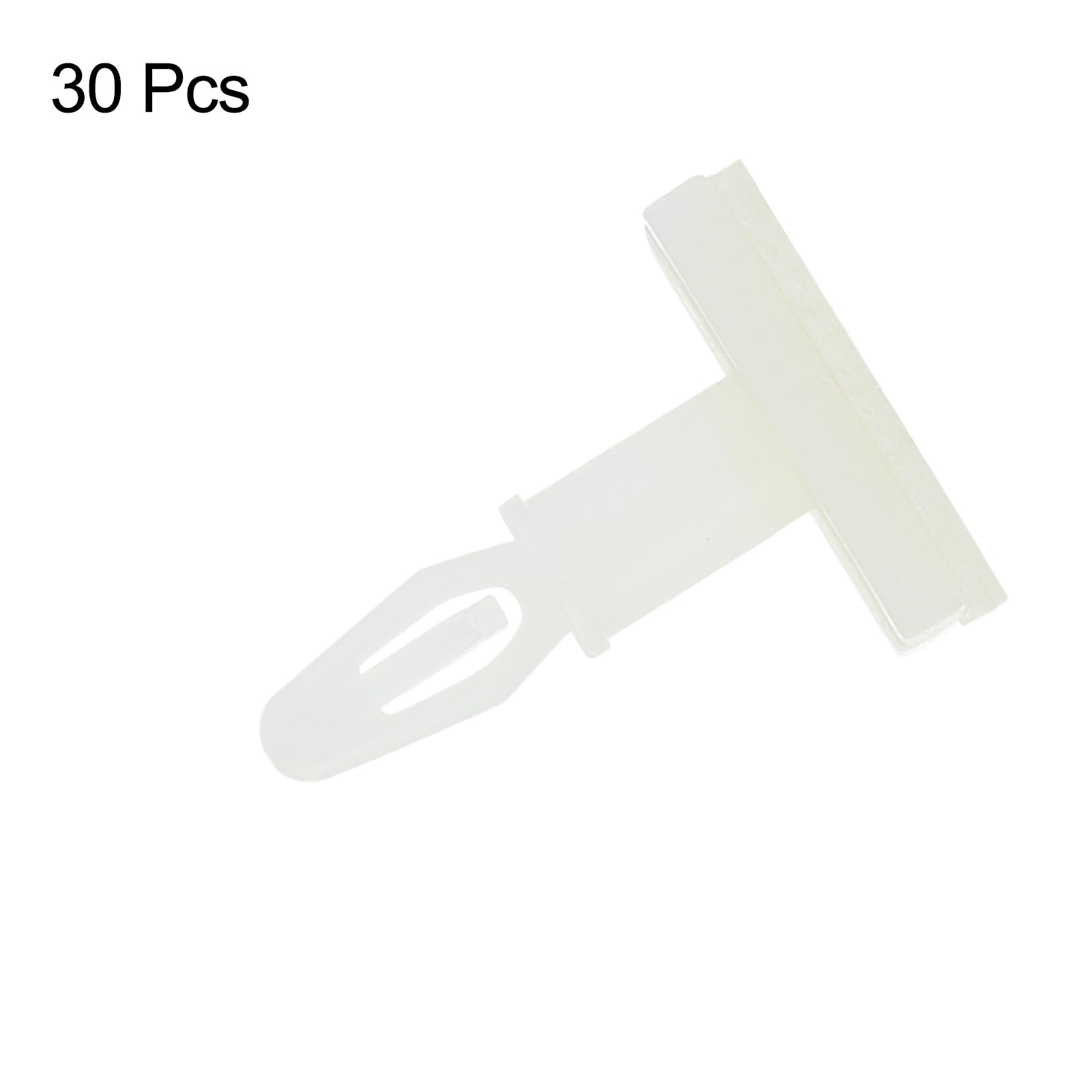 QUARKZMAN 30pz Adesivi PCB Distanziatori Appiccicosi Nylon Isolati Distanziali per PCB Scheda Supporto Altezza 0.24" Adatto PCB Foro Diametro 3mm a 3.2mm Bianco