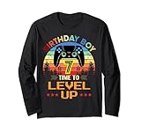 Photo Gallery birthday boy 7th time to level up 7 anni divertente b-day maglia a manica Photo Gallery birthday boy 7th time to level up 7 anni divertente b-day maglia a manica