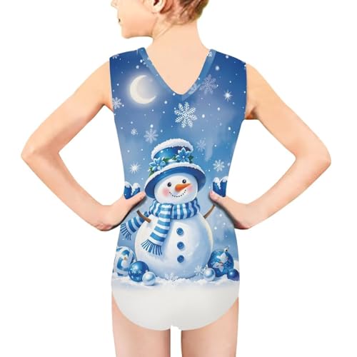 Image of INSTANTARTS Gymnastics Leotards Girl Dinosaur Dancewear Activewear Quick Dry