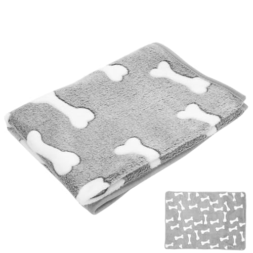 Plaid pour chiens et chats Kisangel | Couverture chaude pour canapé utilisations multiples - 5