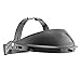 Jackson Safety Headgear with Ratchet Suspension, Sweatband, Fits 12" or 15.5" Jackson Safety Faceshield Windows, Plastic, Black (Case of 60), 29051