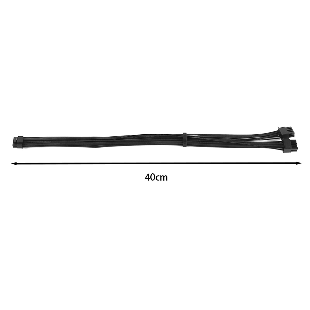 Laroal 600W PCIe 5.0 12VHPWR PSU Cable - Fits Type-4 PSUs via Dual 8-pin PCIe 12+4pin Connector (40cm) - Image 2