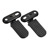 Repose-pieds pour vélo - grâce à leur conception pliable pratique, ces repose-pieds sont faciles à et à transporter, ce qui en fait un excellent choix pour ceux qui doivent transporter fréquemment leur scooter