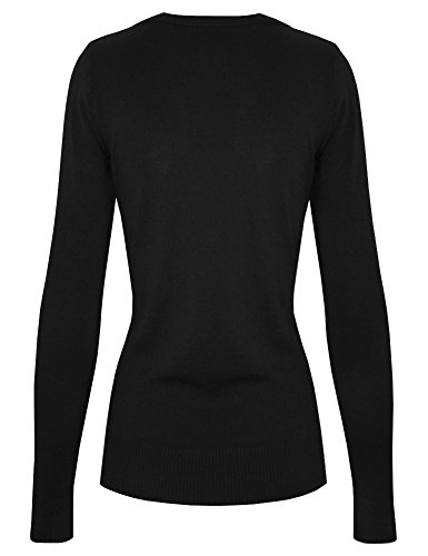 Image of Cielo Women's Solid Soft Stretch Pullover Knit Sweater