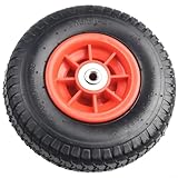 Power Wh-eels Rubber Tires For Children’s Electric Ride-On Car Pneumatic Wheel Replacement Compatible With Kids Battery Vehicle, Stroller Or Tricycle(1.0cm 9inch)