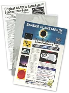 Baader Planetarium AstroSolar Safety Film Visual, 7.9x11.4 (20x29cm)