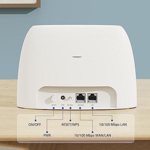 Tenda 4g sim router 4g box 4g lte 150mbps 300mbps wifi router plug play sim card modem for all operators easy setup internal antennas ethernet ports 4g03