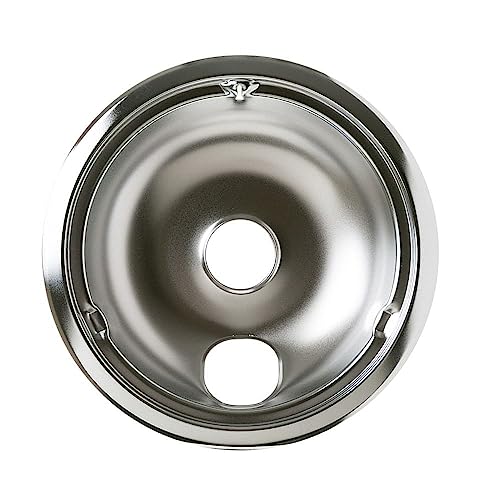 Kenmore WB31K5025 Range Drip Pan (Replaces WB31K5025E) Genuine Original Equipment Manufacturer (OEM) Part Chrome