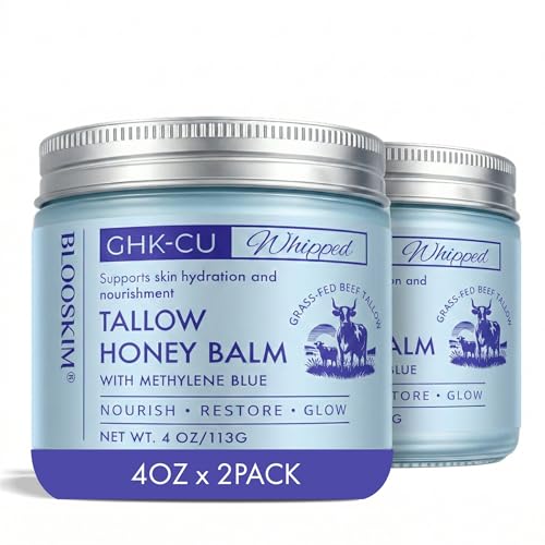 Blooskim GHK-Cu Beef Tallow Blue Balm