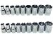 Craftsman 18 Piece 1/4" Drive 6 Point Socket Set