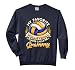 My favorite Volleyball Player Calls Me Grammy Grandma Comfort Colors Adult Sweatshirt