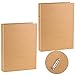 Kqcibz 2Pcs A5 Refillable Ring Binder, A5 Paper Binder Tray A5 Paper Folders with 2 Rings to Add Loose Sheets