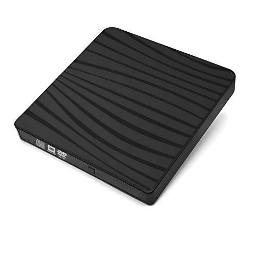 Lecteur de CD/DVD TF/SD portable de type C avec graveur externe haute vitesse USB 3.0