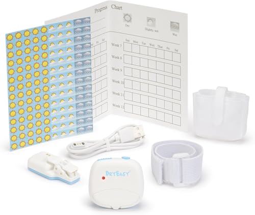 DryEasy Pro Babyphone sans fil avec détecteur amélioré, 6 sons sélectionnables, contrôle du volume, forte vibration et design compact pour surmonter l’énurésie nocturne – vue 6