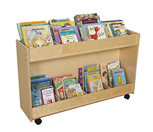 Contender C74415F Mobile Book Organizer, Assembled