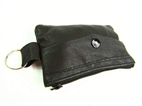 The Leather Emporium Men's Coin Pouch Keycase Card Holder Purse Wallet2
