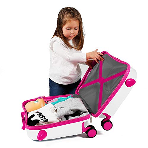 Disney Frozen Sparkle Like Magic Valigia Per Bambini Multicolore 50X38X20 Cms Rigida Abs Chiusura A Combinazione Numerica 34L 2,3Kgs 4 Ruote Bagaglio A Mano - 10