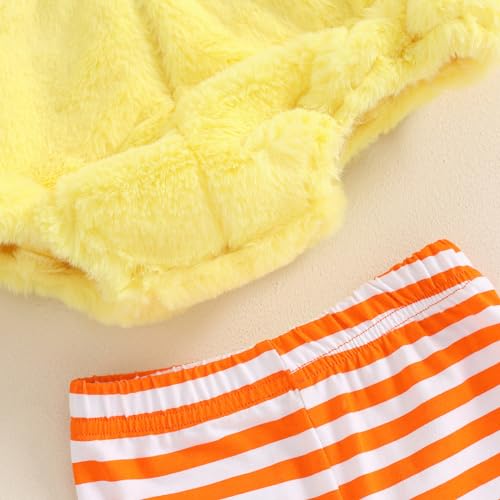 Disfraz bebé pollo amarillo con leggings 2-3T miniatura 6