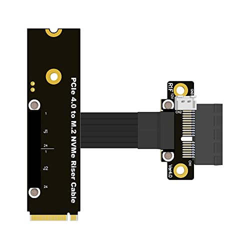 M.2 NVMe a PCIe x1 cable convertidor PCI-E 4.0 M Key SSD R41UF de 20cm 3