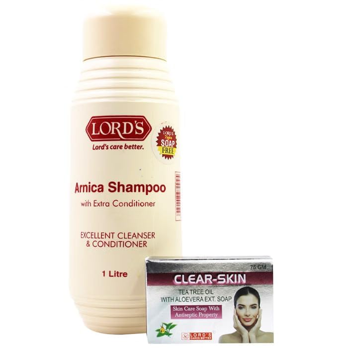 Lord's Arnica Shampoo with Extra Conditioner 1 Litre | Anti Hair Fall Shampoo | Strengthens Hair Roots | Reduces Hair Breakage | For All Hair Types-image-11