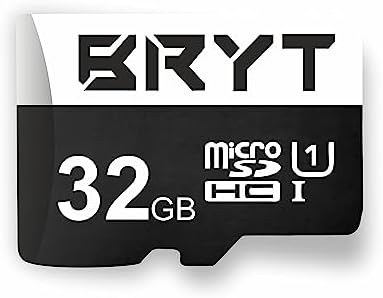 BRYT 32 GB Micro SD SDHC Class 10 UHS-1 Memory Card Read Speed 90 MB/s for Camera, Smartphone, Mobile & Tablets.