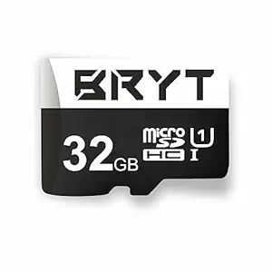 BRYT 32GB MSD SDHC CL10 UHS-1 Memory Card Read Speed 90 MB/s for Camera, Smartphone, Mobile & Tablets