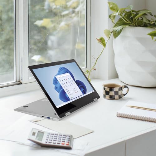 PRIXTON Ordenador Portátil Convertible Flex Pro con Pantalla Táctil de 11.6”, Windows 11 Home, Procesador Intel Celeron N4020, Memoria 4GB RAM / 128GB, Teclado en Español - imagen 7