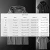 Sudadera con capucha de manga corta para hombre, casual y ligera para entrenar 6