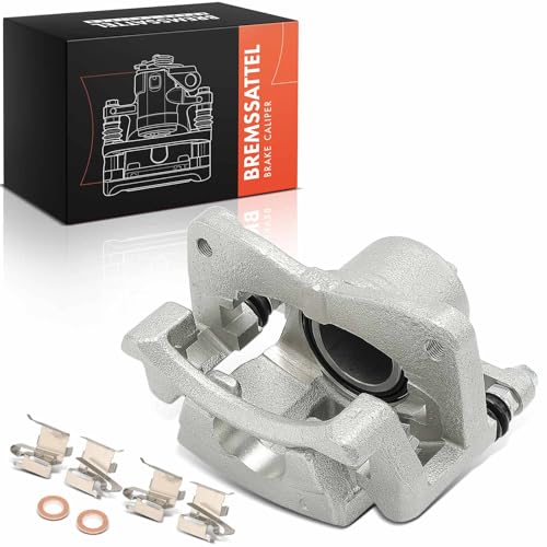 Frankberg Brake Caliper Disc Brake Front Left with Bracket (hole spacing 140mm) Compatible with Ractis P10 Yaris P13 P9 Yaris Box/Hatchback P13 Replace# 4775052211