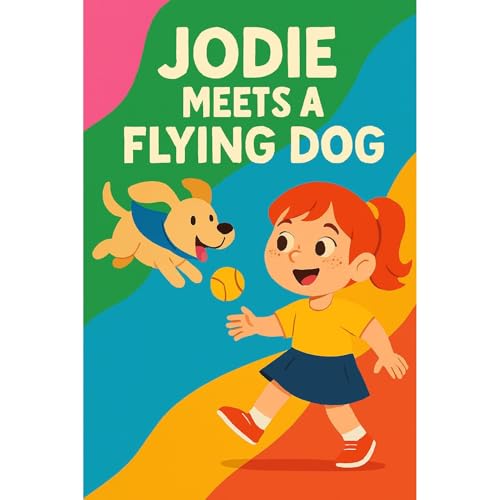 Jodie Meets A Flying Dog Audiolibro Por Nova Harrow arte de portada