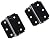 The Hillman GroupThe Hillman Group 852868 3" Heavy Duty Spring Hinge - Adjustable - Black 2-Pack