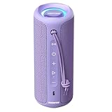 MIATONE - Tragbarer Bluetooth-Lautsprecher, 36 W, Stereo, Low-Sound, 24 Stunden Wiedergabe, Bluetooth 5.3 TWS, Paarungsgeschenke für Damen (lila)