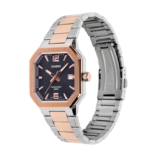 Image of Casio Enticer Men MTP-B195RG-2AVDF Analog Black Watch Men (A2529)