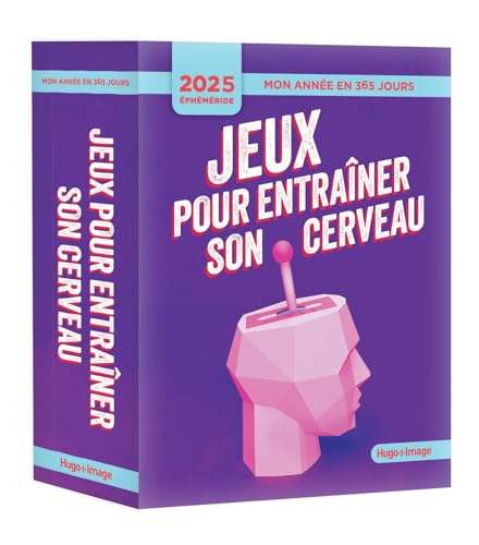 Mon année en 365 jours - 2025 - Jeux pour entraîner son cerveau