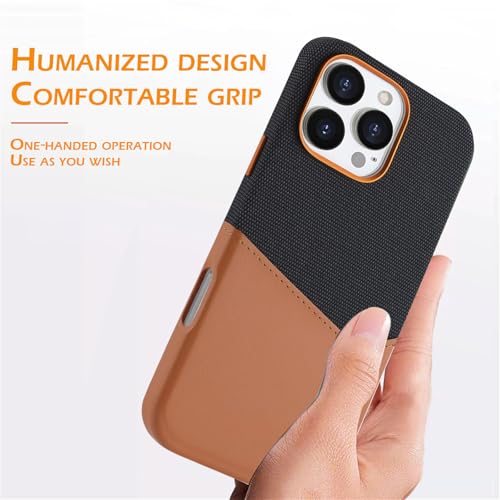 Coque Magsafe pour iPhone 16 Pro Max bicolore avec bords souples absorption des chocs