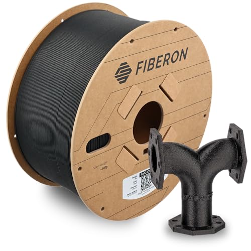Image of Polymaker Fiberon PA12-CF10 Nylon Filament 1.75mm Black 3kg, Low Moisture Sensitivity PA12-CF Carbon Fiber Nylon 1.75mm 3D Printing Filament